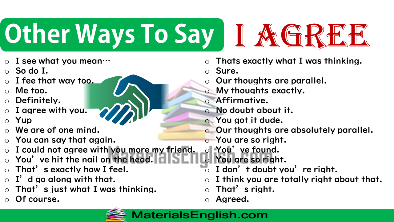 other-ways-to-say-i-agree-in-english-materials-for-learning-english