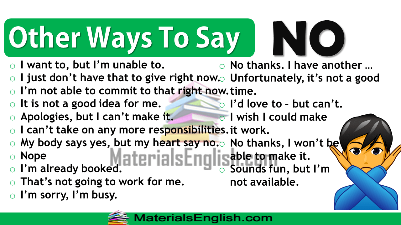 different-ways-to-say-no-in-english-learn-english-with-harry-essay