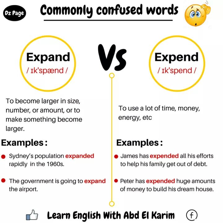 Commonly Confused Words – Materials For Learning English