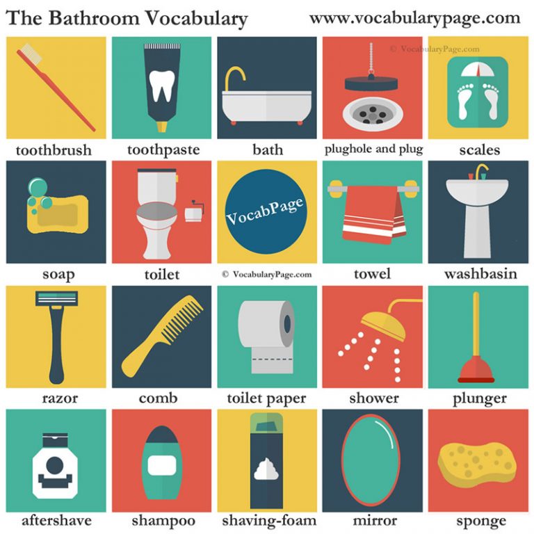 the-bathroom-vocabulary-materials-for-learning-english