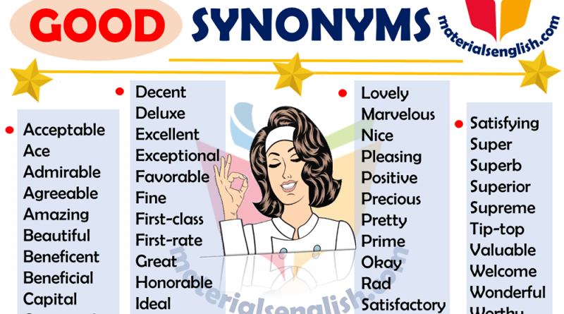 good presentation synonyms